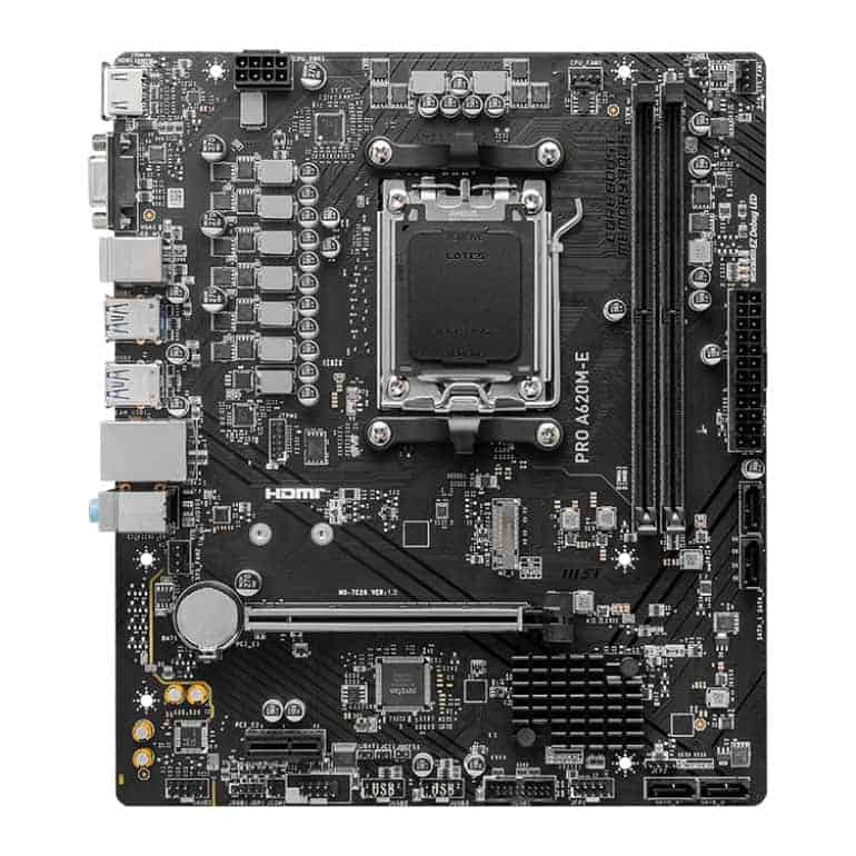 MSI AMD A620M-E PRO Micro-ATX Motherboard